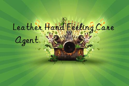 Leather Hand Feeling Care Agent
