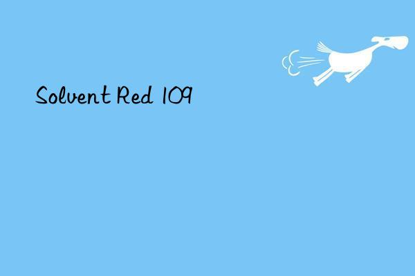 Solvent Red 109