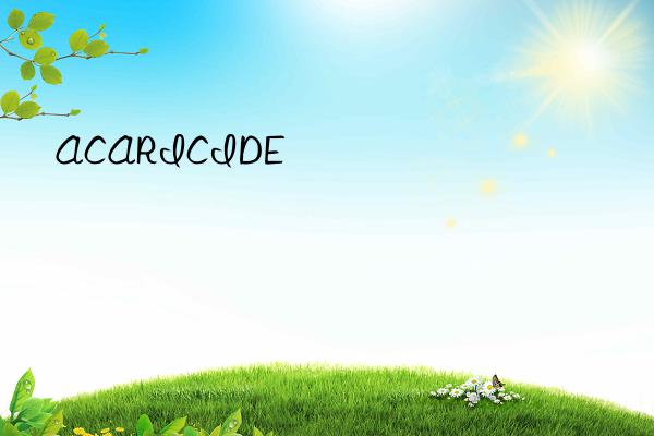 acaricide