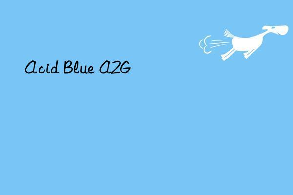 acid blue a2g
