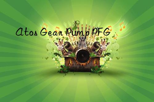 atos gear pump pfg