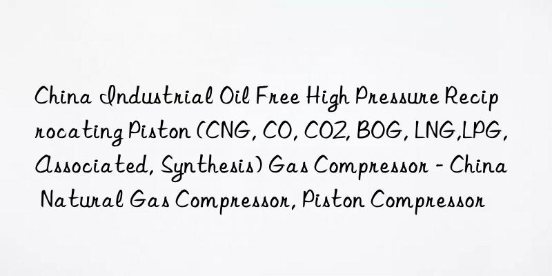 China Industrial Oil Free High Pressure Reciprocating Piston (CNG, CO, CO2, BOG, LNG,LPG, Associated, Synthesis) Gas Compressor - China Natural Gas Compressor, Piston Compressor