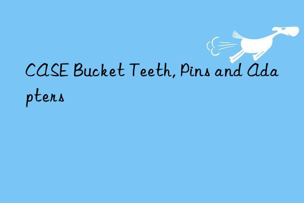 case bucket teeth, pins and adapters