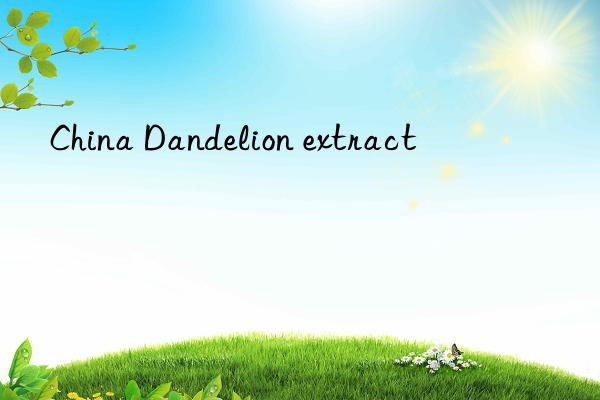 China Dandelion extract
