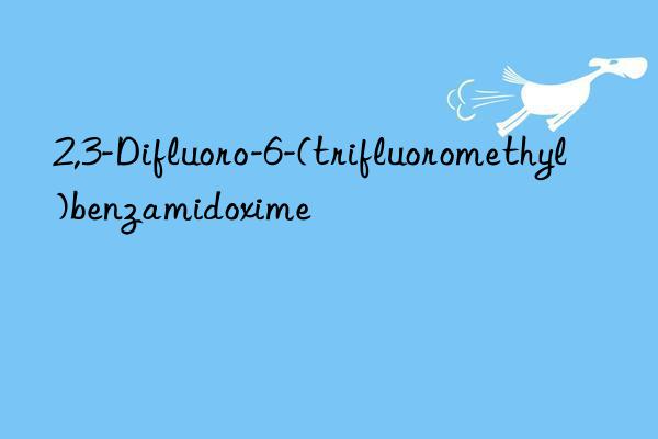2,3-Difluoro-6-(trifluoromethyl)benzamidoxime