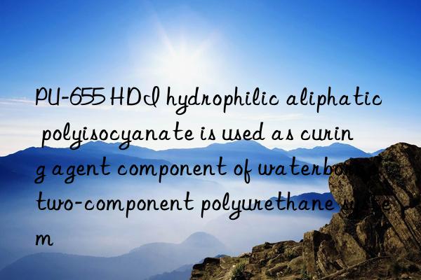 pu-655 hdi hydrophilic aliphatic polyisocyanate is used as curing agent component of waterborne two-component polyurethane system