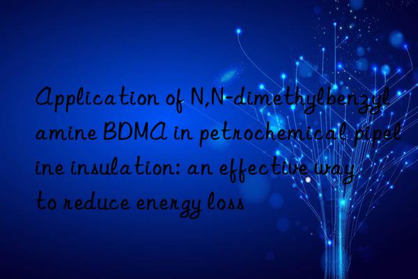 application of n,n-dimethylbenzylamine bdma in petrochemical pipeline insulation: an effective way to reduce energy loss