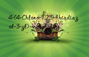 4-(4-chloro-1,2,5-thiadiazol-3-yl)-morpholine