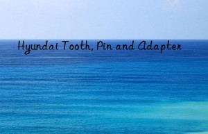 hyundai tooth, pin and adapter