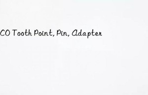 esco tooth point, pin, adapter