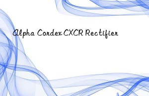 alpha cordex cxcr rectifier