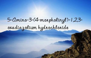 5-amino-3-(4-morpholinyl)-1,2,3-oxadiazolium hydrochloride