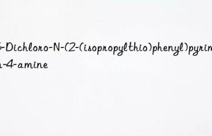 2,5-Dichloro-N-(2-(isopropylthio)phenyl)pyrimidin-4-amine