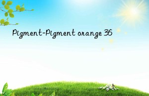 Pigment-Pigment orange 36