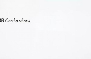 abb contactors
