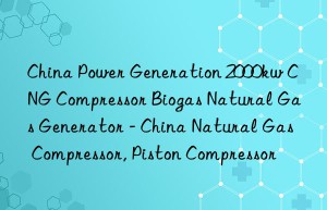 China Power Generation 2000kw CNG Compressor Biogas Natural Gas Generator – China Natural Gas Compressor, Piston Compressor