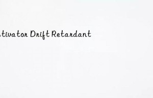activator drift retardant