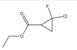 ethyl 2-chloro-2-fluorocyclopropanecarboxylate