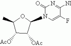 2′,3′-Di-O-acetyl-5′-deoxy-5-fuluro-D-cytidine
