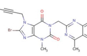 8-Bromo-7-(2-butyn-1-yl)-3,7-dihydro-3-methyl-1-[(4-methyl-2-quinazolinyl)methyl]-1H-purine-2,6-dione 853029-57-9