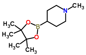 1-methyl-4-(4,4,5,5-tetramethyl-1,3,2-dioxaborolan-2-yl)-1,2,3,6-tetrahydropyridine