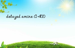 delayed amine A-400