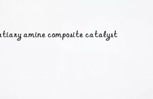 tertiary amine composite catalyst