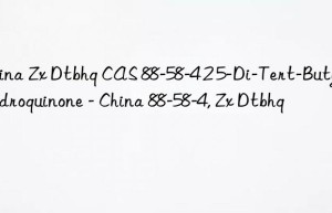 China Zx Dtbhq CAS 88-58-4 2 5-Di-Tert-Butyl-Hydroquinone – China 88-58-4, Zx Dtbhq