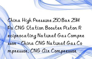China High Pressure 250 Bar 25MPa CNG Station Booster Piston Reciprocating Natural Gas Compressor – China CNG Natural Gas Compressor, CNG Air Compressor