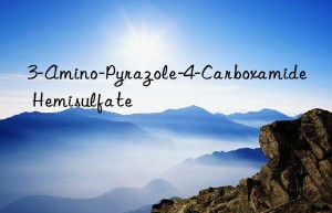 3-Amino-Pyrazole-4-Carboxamide Hemisulfate