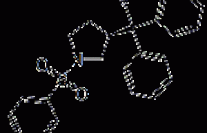 (3S)- 1-[(4-methylphenyl)sulfonyl]-diphenyl-3-Pyrrolidineacetonitrile