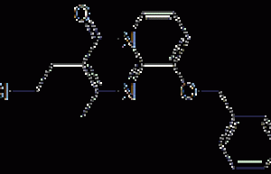 3-(2-chloroethyl)-2-methyl-9(phenylmethoxy)-4H- pyrido-[1,2-a] pyrimidine-4-one