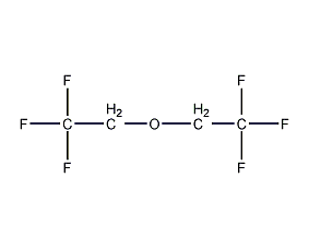2,2,2-trifluoroethyl ether structural formula