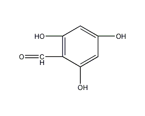 2,4,6-trihydroxybenzaldehyde structural formula
