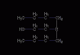 2-(dibutylamino)ethanol structural formula