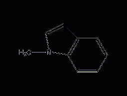 1-methylindole structural formula