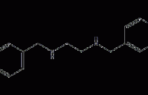 N,N'-dibenzylethylenediamine structural formula