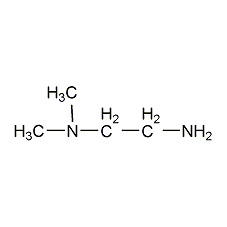 N,N-dimethyl-1,2-ethylenediamine structural formula