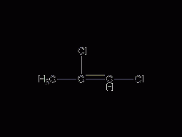 1,1-dichloropropene structural formula