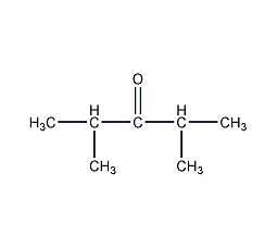2,4-dimethyl-3-pentanone structural formula