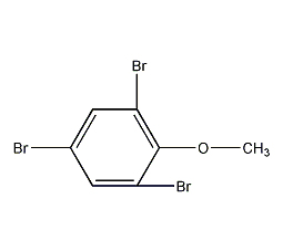 2,4,6-tribromoanisole structural formula