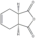 Structure formula of cis-1,2,3,6-tetrahydrophthalic anhydride