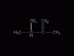 2,3--dimethyl-1-butene structural formula