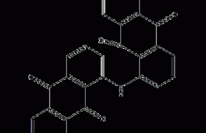 1,1'-Iminodianthraquinone structural formula