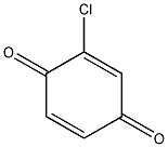 2-chloro-1,4-benzoquinone structural formula