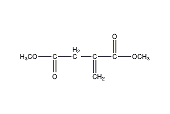 Dimethyl itaconate structural formula