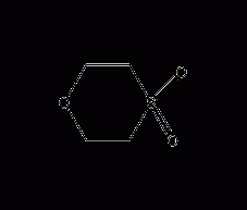 1,4-thioxane-1,1-dioxy structural formula