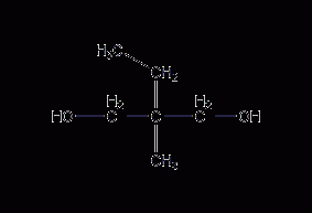 2-ethyl-2-methyl-1,3-propanediol structural formula