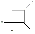 1-chloro-2,3,3-trifluorocyclobutene structural formula