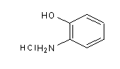 2-aminophenol hydrochloride structural formula
